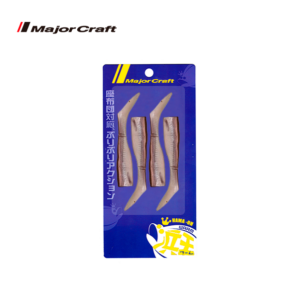 Vinilo de pesca MAJOR CRAFT® HAMA-OH WORM SHAD 3.5" 4 UND - #23 KISU