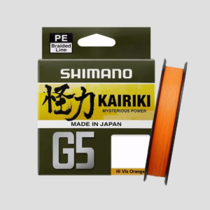 Multifilamento Shimano Kairiki G5 12.1Lb 0.15 - 150 m / Hi Vis Orange