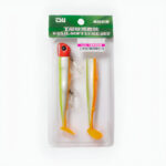 Vinilo Tsurinoya T-Tail Soft Lure Set 35 g x 11 cm / Color B8