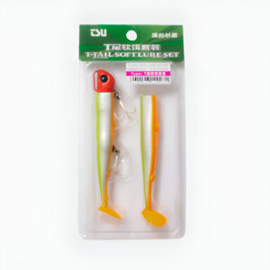 Vinilo Tsurinoya T-Tail Soft Lure Set 35 g x 11 cm / Color B8