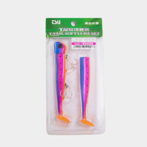 Vinilo Tsurinoya T-Tail Soft Lure Set 35 g x 11 cm / Color B9
