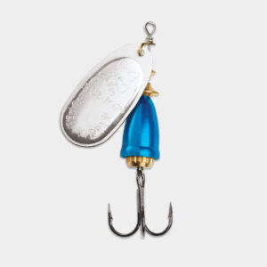 Cucharilla Blue Fox Vibrax #2 - 6 g / Silver Chrome Blue BS